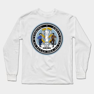 Seal of Wyoming Long Sleeve T-Shirt